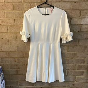 Ted Baker Ruffle Sleeve Skater Dress